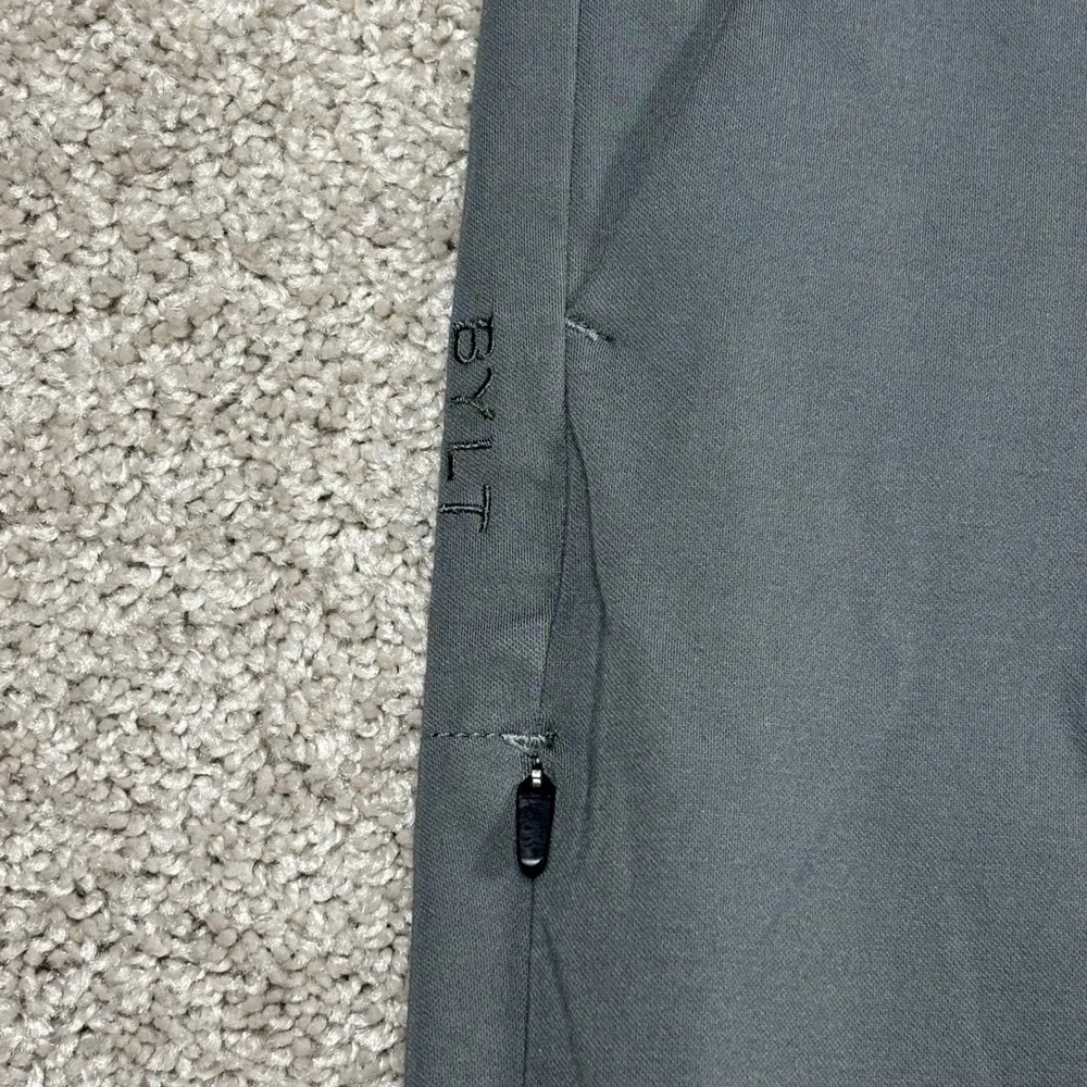 BYLT Premium Basics‎ Everyday Pant 2.0 Mens XL Gray Slim Tapered Performance